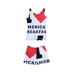 I love American breakfast Kids  Boyleg Swimsuit