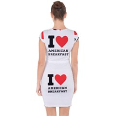Capsleeve Drawstring Dress  