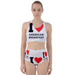 I love American breakfast Racer Back Bikini Set