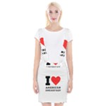 I love American breakfast Braces Suspender Skirt