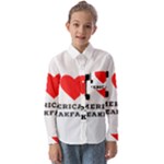 I love American breakfast Kids  Long Sleeve Shirt