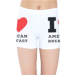 I love American breakfast Kids  Sports Shorts