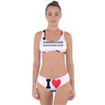 I love American breakfast Criss Cross Bikini Set