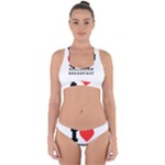 I love American breakfast Cross Back Hipster Bikini Set