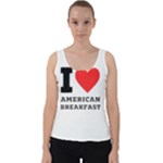 I love American breakfast Velvet Tank Top