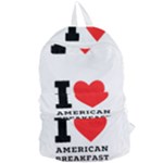 I love American breakfast Foldable Lightweight Backpack