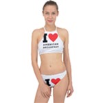 I love American breakfast Racer Front Bikini Set