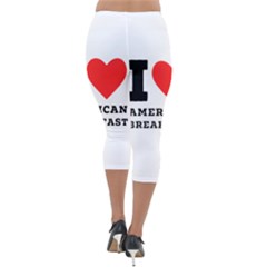 Lightweight Velour Capri Leggings  