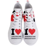 I love American breakfast Men s Lightweight High Top Sneakers