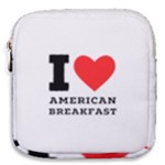 I love American breakfast Mini Square Pouch