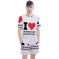 Men s Mesh T-Shirt and Shorts Set 
