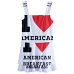 I love American breakfast Kids  Layered Skirt Swimsuit