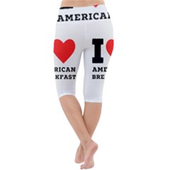 Lightweight Velour Cropped Yoga Leggings 