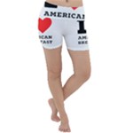 I love American breakfast Lightweight Velour Yoga Shorts