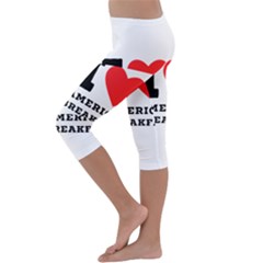 Kids  Lightweight Velour Capri Leggings  