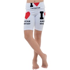 Kids  Lightweight Velour Cropped Yoga Leggings 