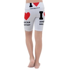 Kids  Lightweight Velour Cropped Yoga Leggings 