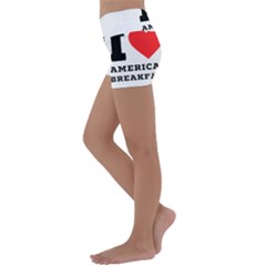 Kids  Lightweight Velour Yoga Shorts 