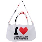 I love American breakfast Removable Strap Handbag