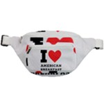 I love American breakfast Fanny Pack