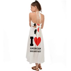 Halter Tie Back Dress  