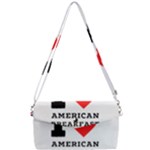 I love American breakfast Removable Strap Clutch Bag