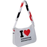 I love American breakfast Zip Up Shoulder Bag