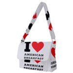 I love American breakfast Full Print Messenger Bag (M)