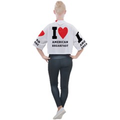 Mock Neck T-Shirt 