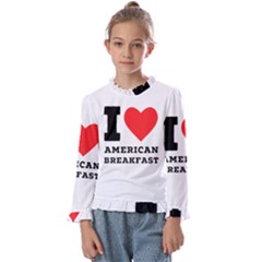 Kids  Frill Detail T-Shirt 