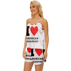 Satin Pajama Short Set 