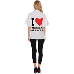 Women s Batwing Button Up Shirt 