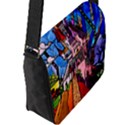Flap Closure Messenger Bag (L) 