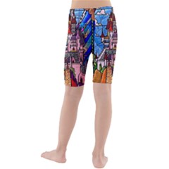 Kids  Mid Length Swim Shorts 