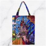Beauty Stained Glass Castle Building Classic Tote Bag