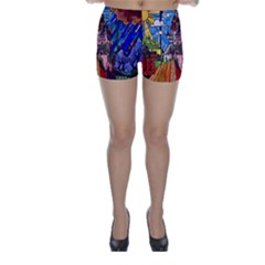 Skinny Shorts Back