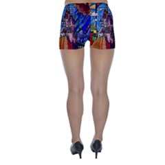 Skinny Shorts Front