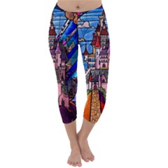 Capri Winter Leggings Front Capri Winter Leggings Front