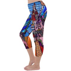 Capri Winter Leggings Back Capri Winter Leggings Back
