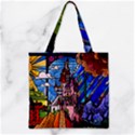 Zipper Grocery Tote Bag 