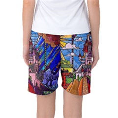 Women s Basketball Shorts Back