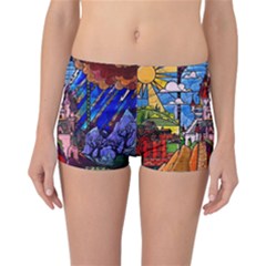 Reversible Boyleg Bikini Bottoms Inside Front