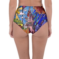 Reversible High-Waist Bikini Bottoms 