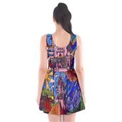 Scoop Neck Skater Dress 