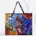 Zipper Large Tote Bag 