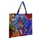 Zipper Large Tote Bag 