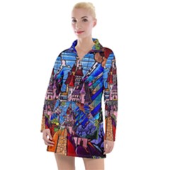 Women s Long Sleeve Casual Dress 