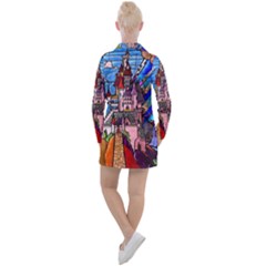Women s Long Sleeve Casual Dress 