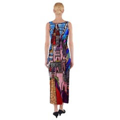 Fitted Maxi Dress 