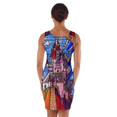 Wrap Front Bodycon Dress 